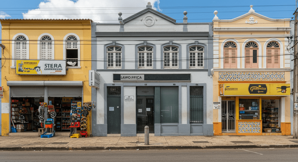 Diferentes estabelecimentos com seu cnae