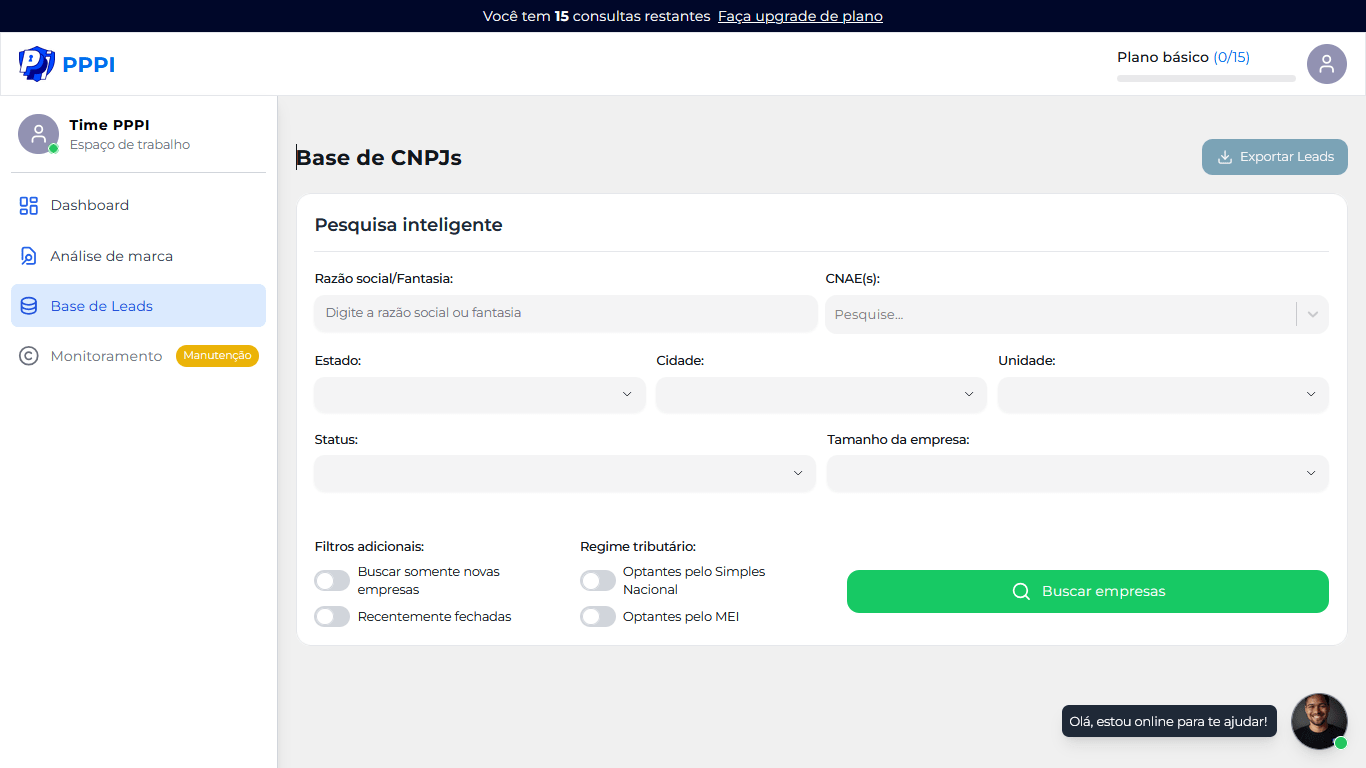 busca base de cnpjs receita federal