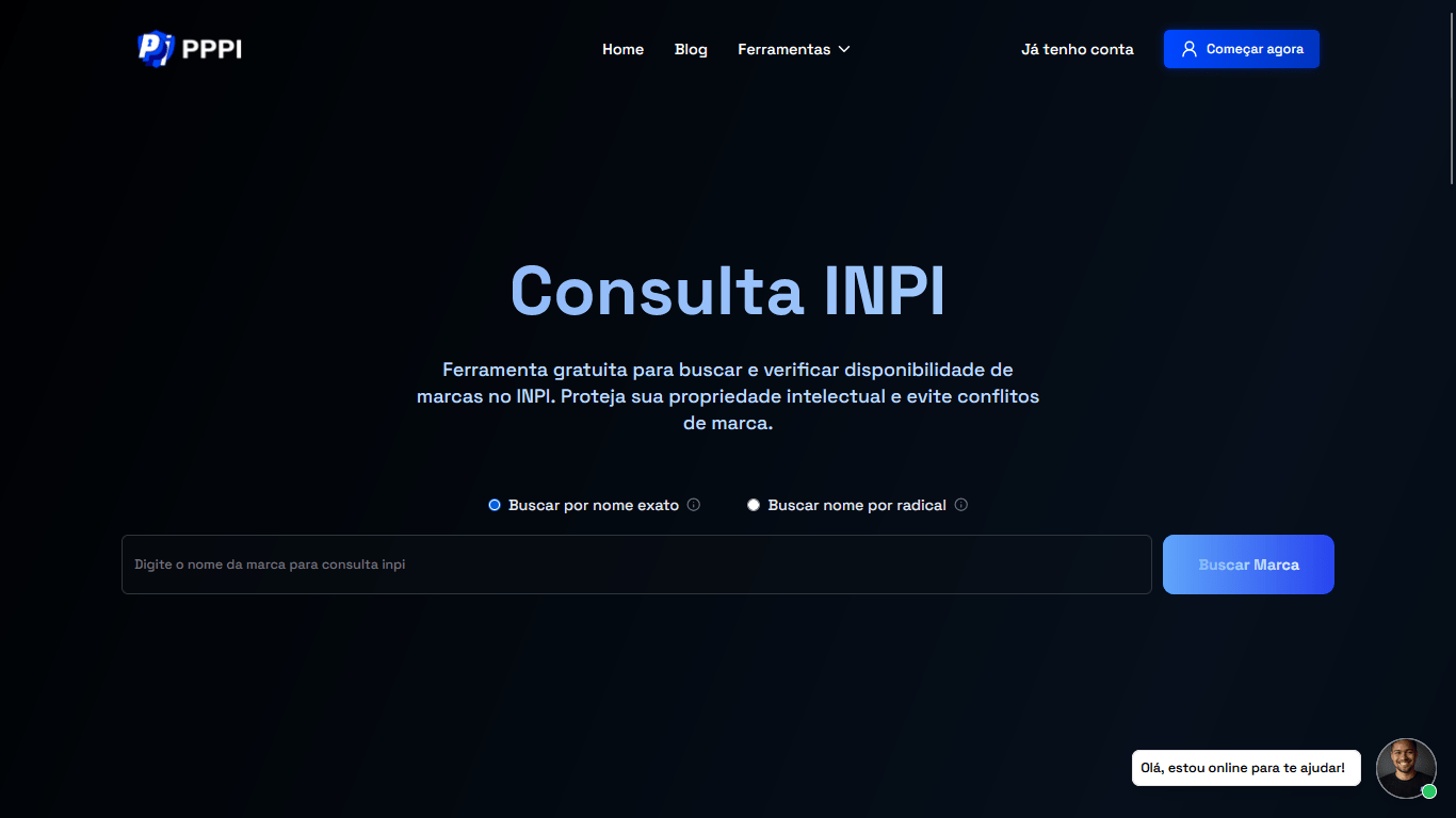 consultar nome de empresa inpi