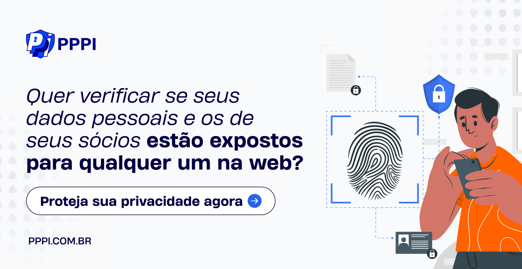 banner privacidade takedown