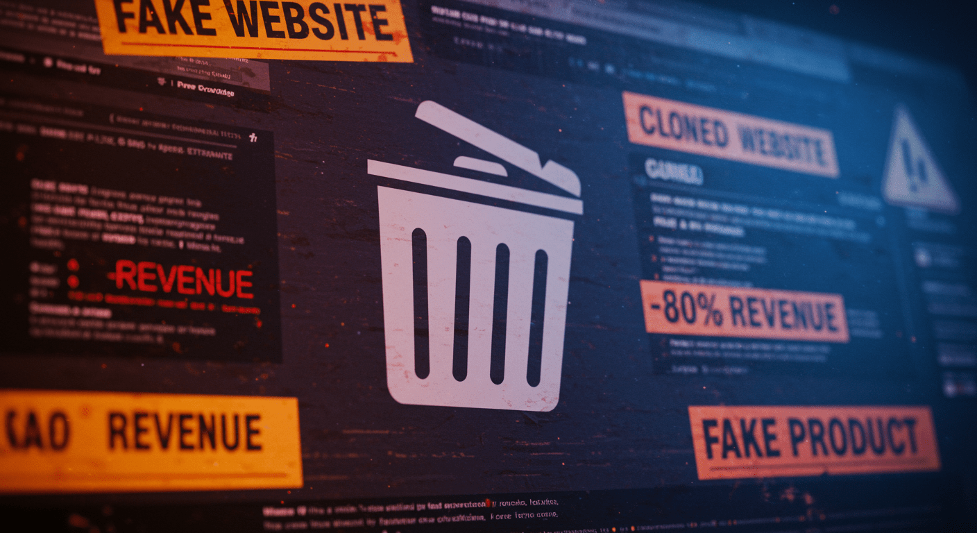 denunciar site falso takedown