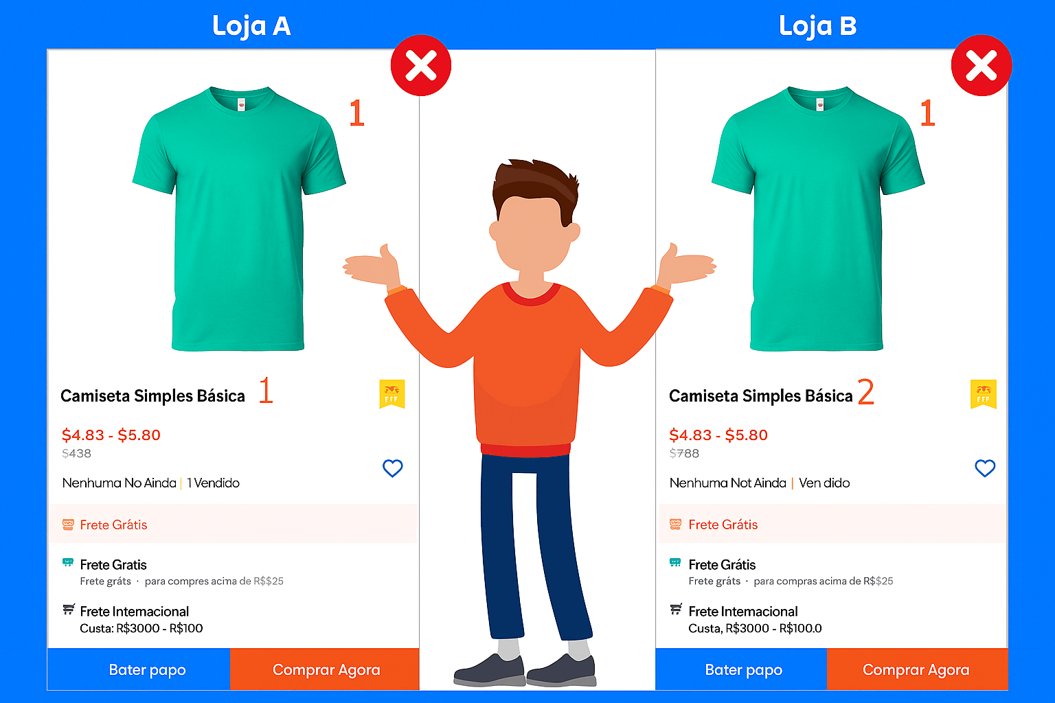 Cópia anúncio da Shopee